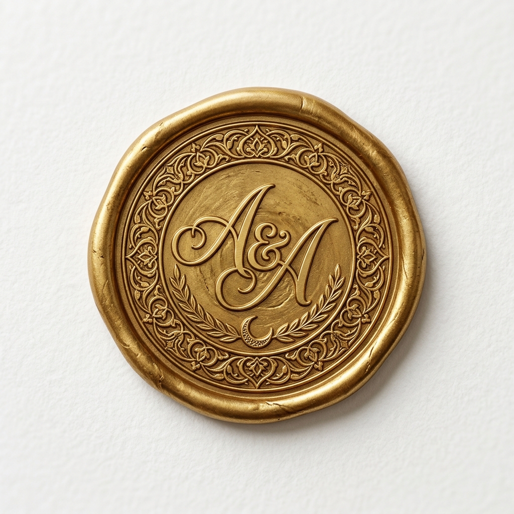 A & A Monogram Wax Seal